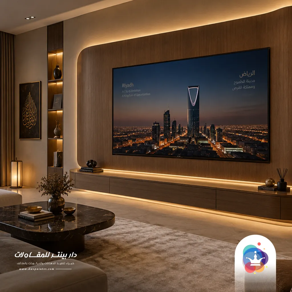 تنفيذ ديكور شاشة كيرف دار بينتر الطائف