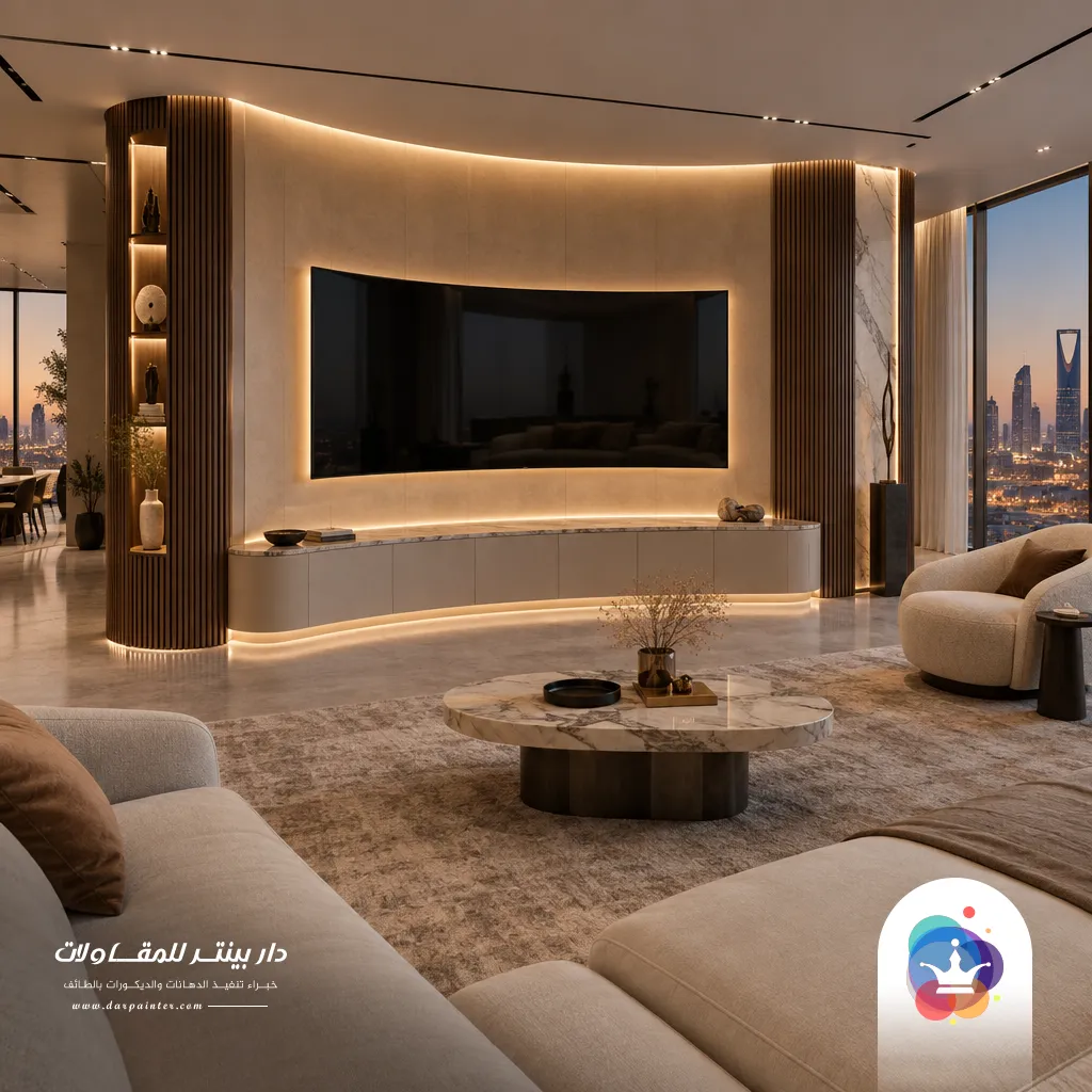 ديكور شاشة كيرف الطائف